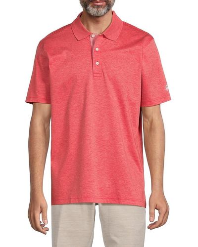 Brooks Brothers Supima Cotton Golf Polo - Red