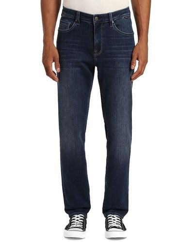 Mavi Jeans Men's 38X29 Marcus Slim Straight Fit Dark Wash Blue