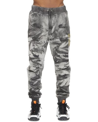 Cult Of Individuality Abstract Sweatpants - Gray