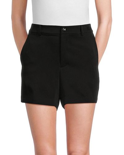 Karl Lagerfeld Solid Shorts - Black