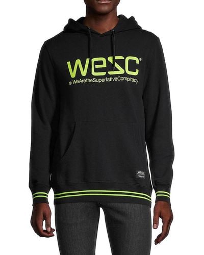 Wesc Logo Hoodie - Black