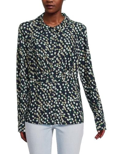 Tommy Hilfiger Floral Button Down Shirt - Multicolour