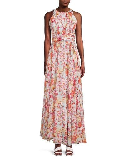 Badgley mischka floral shop essex maxi