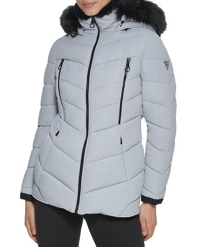 Guess Padded and down jackets for Women | Online Sale up to 48% off | Lyst