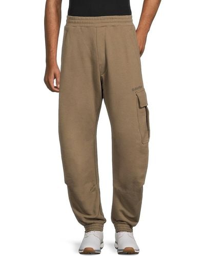 G-Star RAW Solid Cargo Sweatpants - Natural