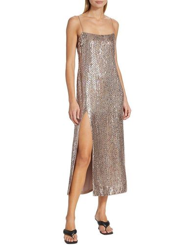 Alice and shop olivia snakeskin dress