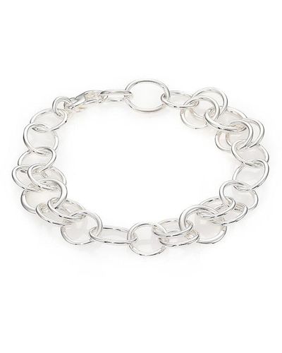 Ippolita Glamazon Sterling Silver Link Bracelet - White