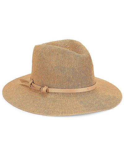 Vince Camuto Packable Paper Panama Hat - Natural