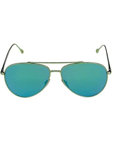 Isabel Marant 60mm Aviator Sunglasses - Green