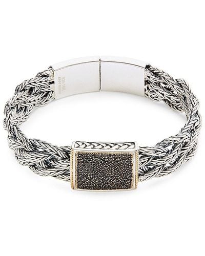 Effy ENY Sterling, 18K & Spinel Bracelet - Metallic