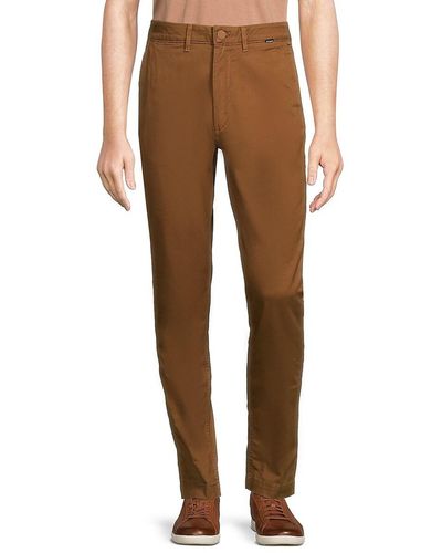 Hurley Solid Twill Pants - Brown