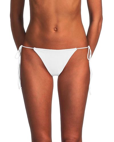JADE Swim Lana String Bikini Bottom - Brown