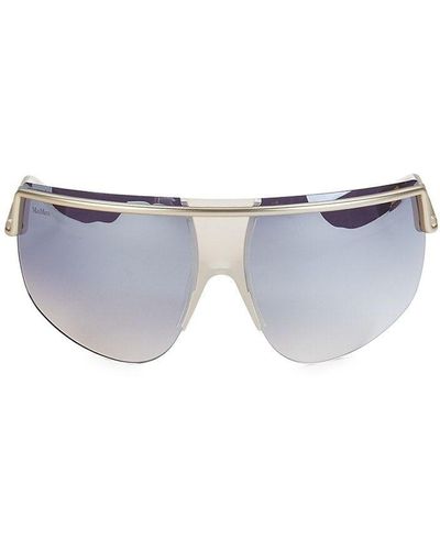 Max Mara 70mm Shield Sunglasses - Blue