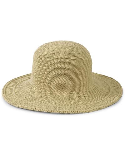 San Diego Hat Company Crochet Sun Hat - Natural
