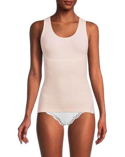 Spanx Solid Shapewear Tank Top - White