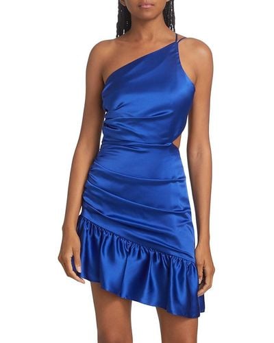 Amanda Uprichard Nicoletta Dress - Blue