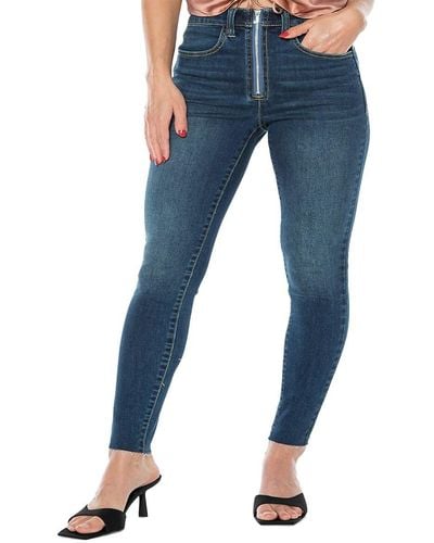 Juicy Couture Melrose Zip-fly Skinny Jeans - Blue