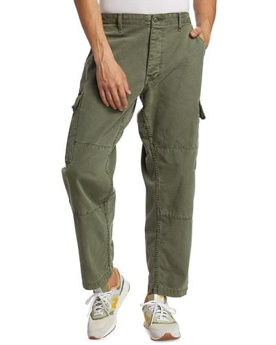 NSF Straight Leg Cargo Pants - Green