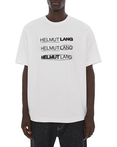 Helmut Lang Outer Space Crewneck T Shirt - Grey
