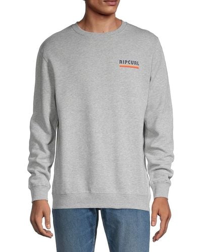Rip Curl Surf Revival Graphic Sweatshirt - Gray