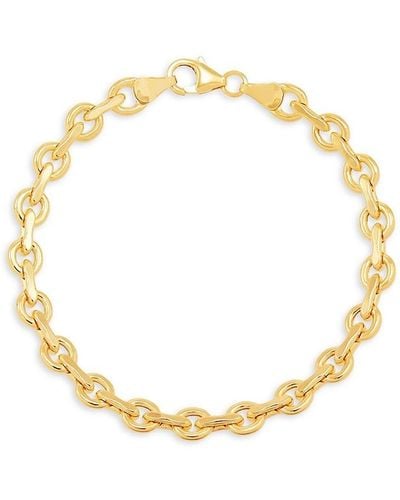 Saks Fifth Avenue 14k Yellow Gold Link Bracelet - Metallic