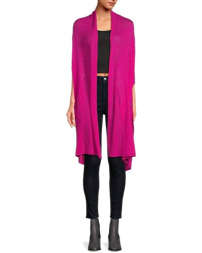 La Fiorentina Wool & Cashmere Wrap - Pink