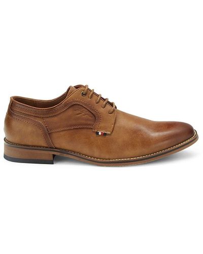 Tommy Hilfiger Benty Faux Leather Derbys - Brown