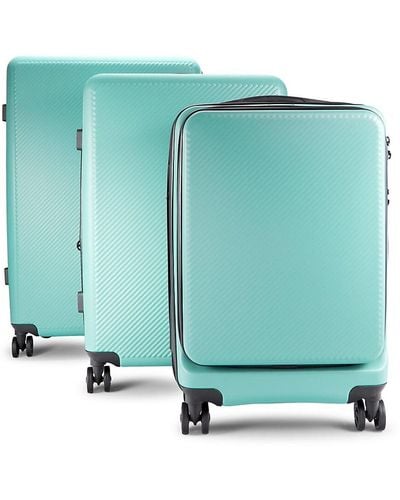 CALPAK Malden 3-piece Textured Luggage Set - Green