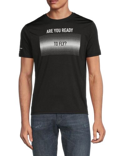 North Sails 'Are You Ready To Fly Graphic Tee - Black