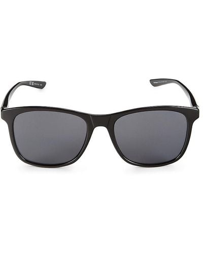 Nike Passage 55mm Rectangle Sunglasses - Black