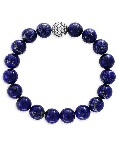 Effy Sterling Silver & Lapis Lazuli Bracelet - Blue