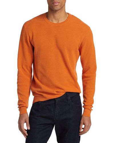 Saks Fifth Avenue Saks Fifth Avenue Lightweight Sweater - Orange