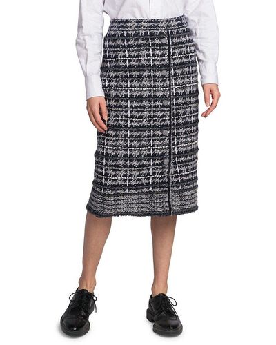 Knee Length Tweed Skirts for Women Up to 85 off Lyst