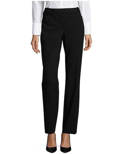 Calvin Klein Modern-Fit Dress Trousers - Black
