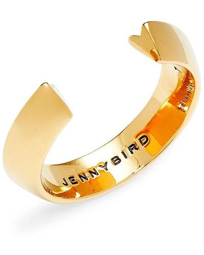 Jenny Bird Hidden Heart Goldtone Ring - Metallic