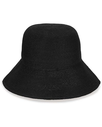 San Diego Hat Oceanside Textured Bucket Hat - Black