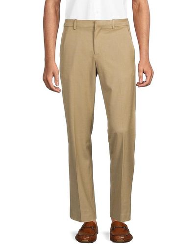 Buy Perry Ellis Mens BigTall Big  Tall Textured Suit Pant Natural  Linen 46X34 at Amazonin