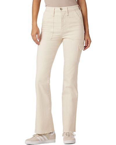 Hudson Jeans Faye High Rise Bootcut Jeans - Natural