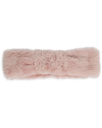 UGG Faux Fur Headband - Pink