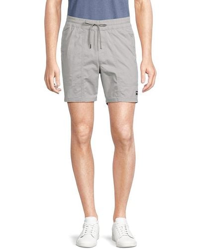 Hurley Solid Drawstring Shorts - Grey