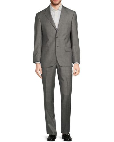 Scotch & Soda Modern Fit Wool Suit - Grey