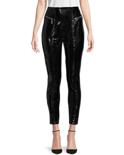 Bagatelle High-waist Faux Leather Pants - Black