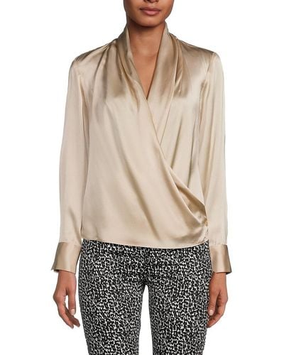 Twp 'Stacey Silk Blouse - Natural