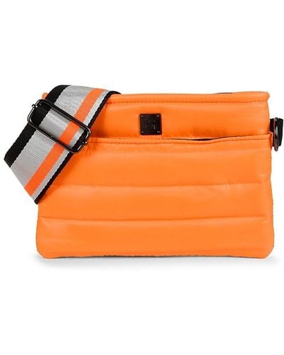 Think Royln Quilted Shoulder Bag - Orange