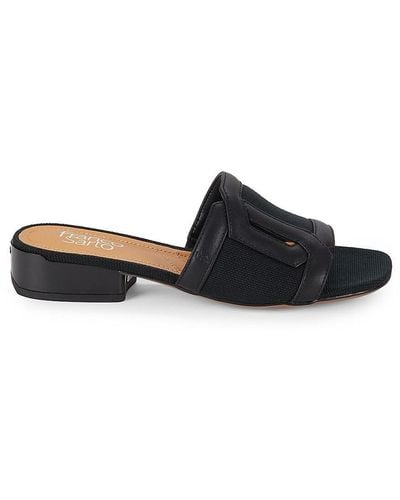 Franco Sarto Margot Open Toe Sandals - Black