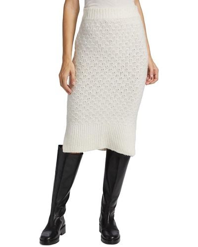 White Pencil Skirt, Custom Fit, Handmade, Fully Lined, Wool Blend Fabric –  Elizabeth's Custom Skirts