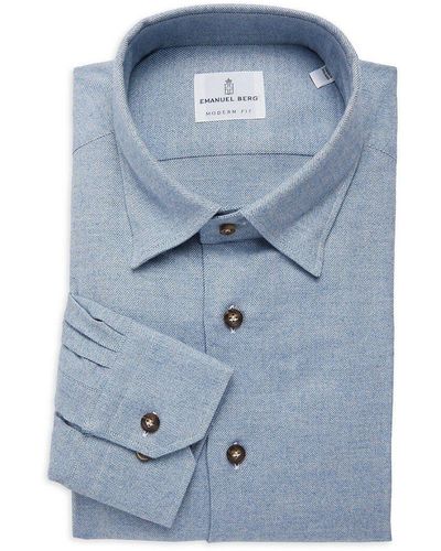 Emanuel Berg Shirts for Men | Online Sale up to 60% off | Lyst