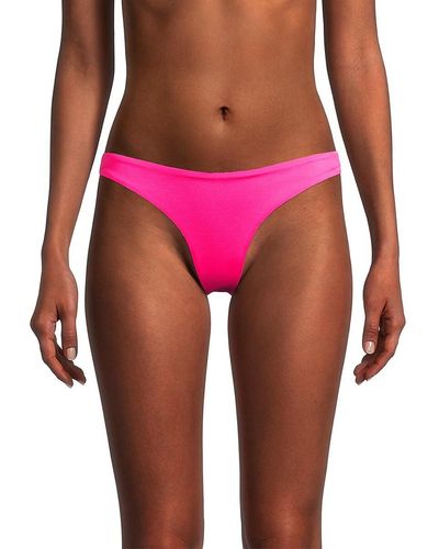 Peixoto Bella Low-rise Bikini Bottom - Pink