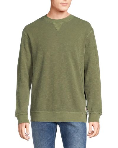 Scotch & Soda Regular Fit Long Sleeve Sweatshirt - Green