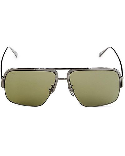 Tod's 59mm Square Sunglasses - Green